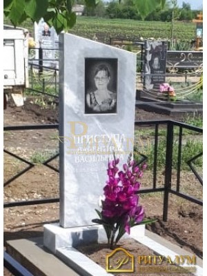 Памятник из мрамора парус 33 — ritualum.ru