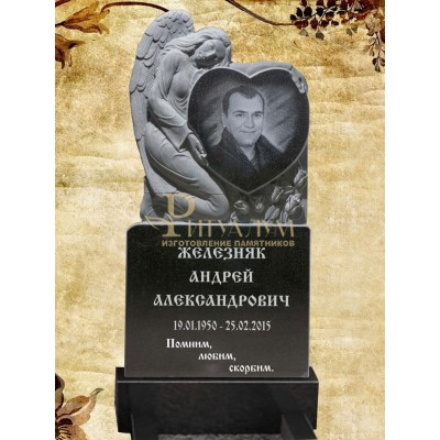 Памятник резной из гранита ЧПУ — ritualum.ru